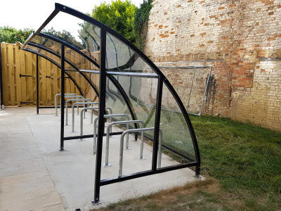 12 Space Bike Shelter