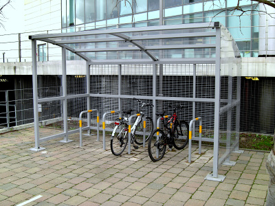 Prestige 10 Space Bike Shelter