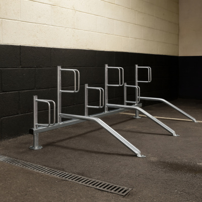 Economy Two Space Bike Rack