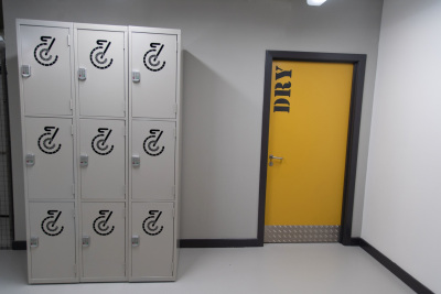 Folding Bike Storage Lockers