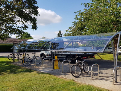 Mini Bicycle Shelter