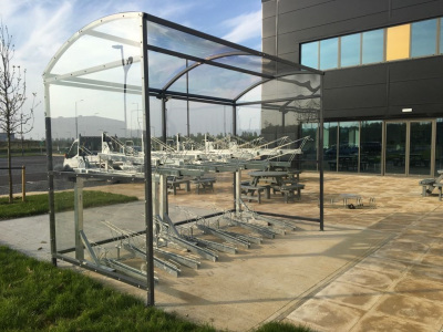 Two Tier Bristol Bike Shelter