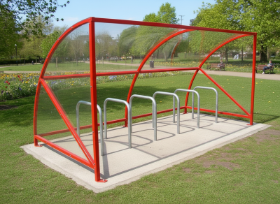 12 Space Bike Shelter