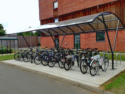 40 Space Bike Shelter