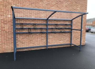 Vertical Bike Storage Shelter