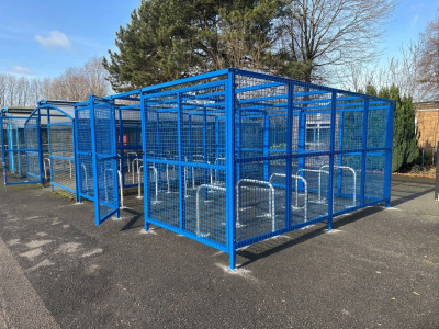 Square Bike Shelter