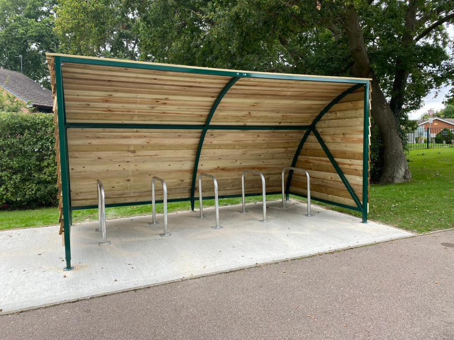 Alpine Bike Shelter