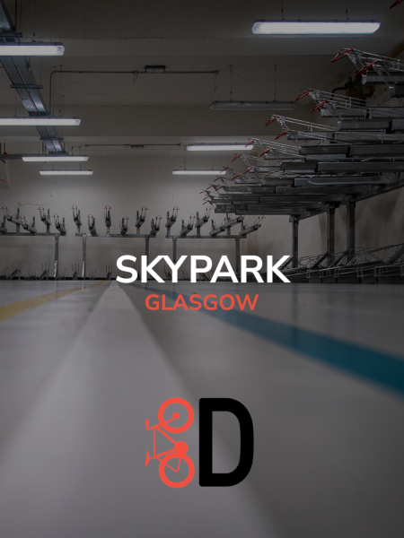 Bike Dock Solutions Project at Skypark, Glasgow